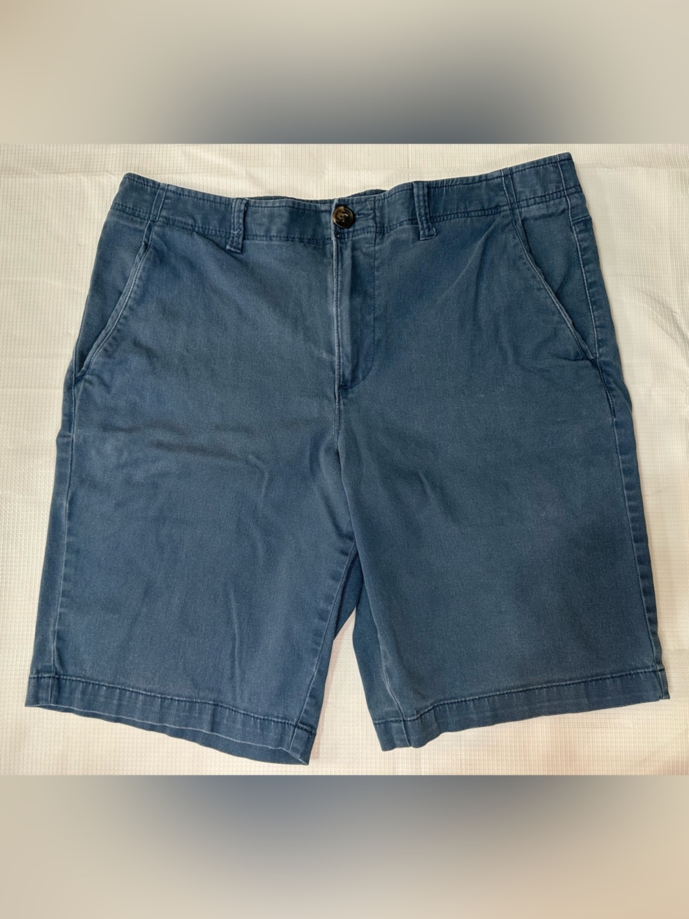 Y2K Urban Pipeline Men's Slate Blue Shorts Size 34